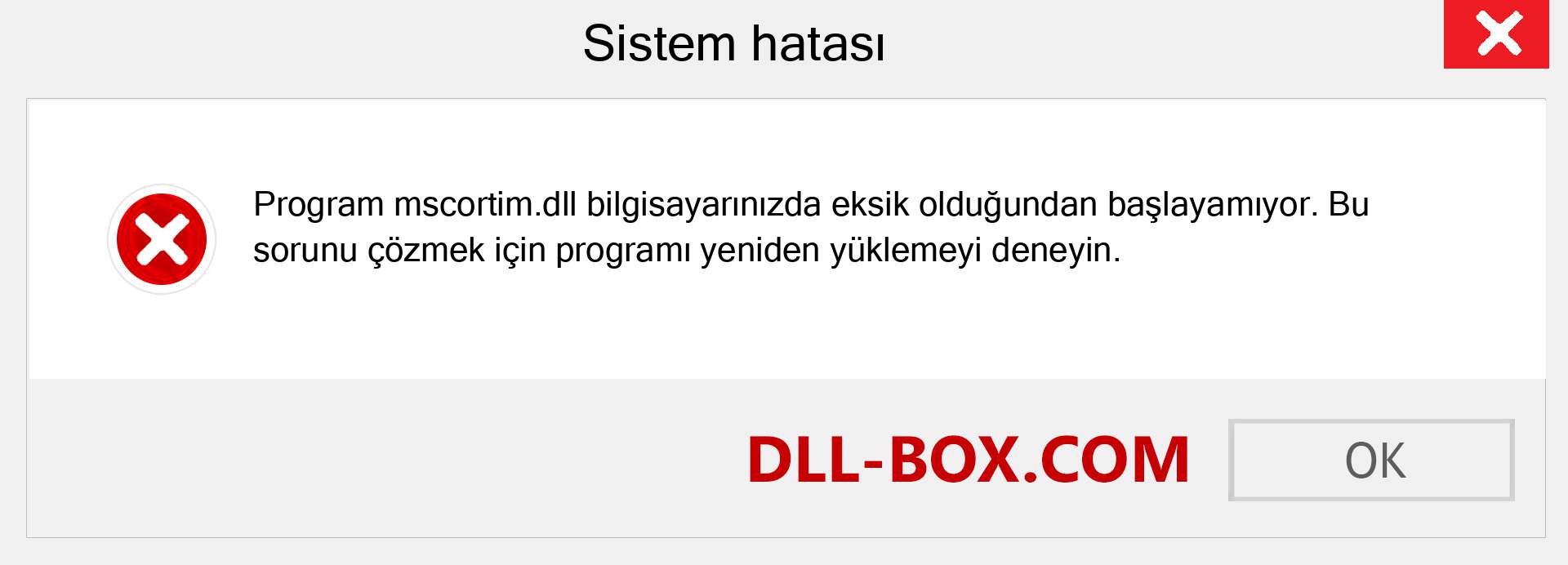 mscortim.dll dosyası eksik mi? Windows 7, 8, 10 için İndirin - Windows'ta mscortim dll Eksik Hatasını Düzeltin, fotoğraflar, resimler